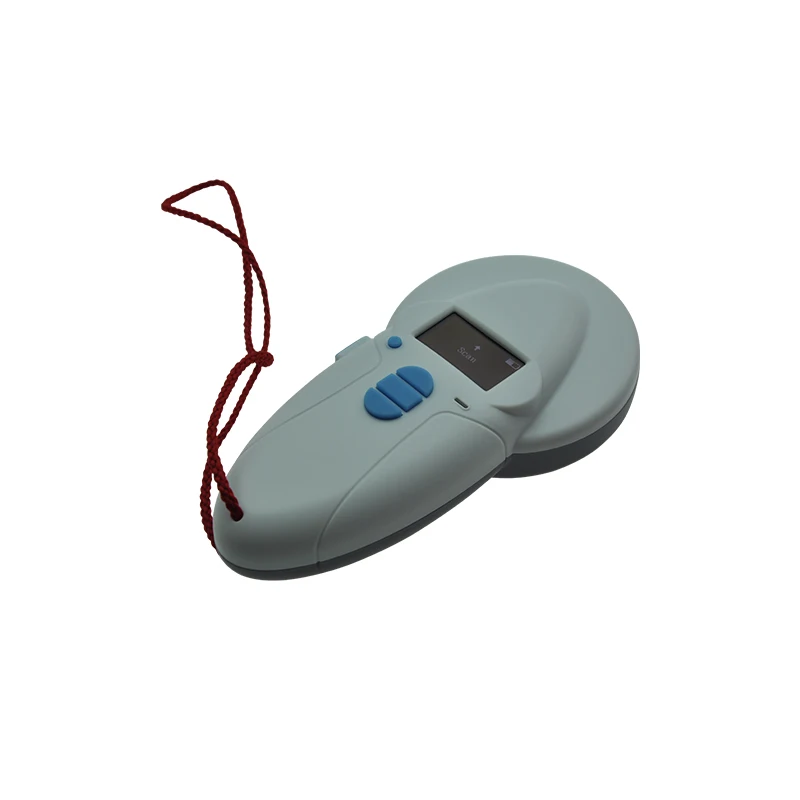 RFID считыватель микрочипов со сканерами шприцов для животных + 10 капсула