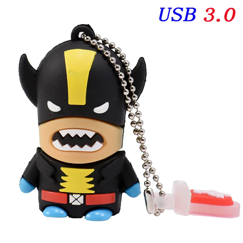 T10 JASTER Горячая высокоскоростной флеш-накопитель USB 3,0 4 ГБ 8 ГБ 16 ГБ 32 ГБ 64 Гб мультфильм супергерой Супермен Бэтмен серии USB memory stick - Цвет: T10