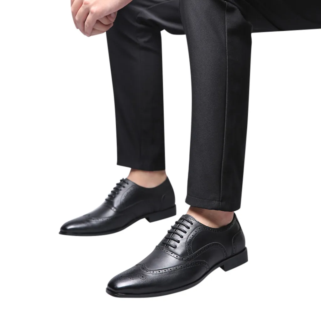 Perimedes/Мужская обувь для латинских танцев Кожаные оксфорды с острым носком
