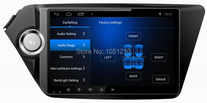 Ouchuangbo android 8 1 автомобильный радиоприемник стерео navi подходит для Kia Rio K2 2011-2012
