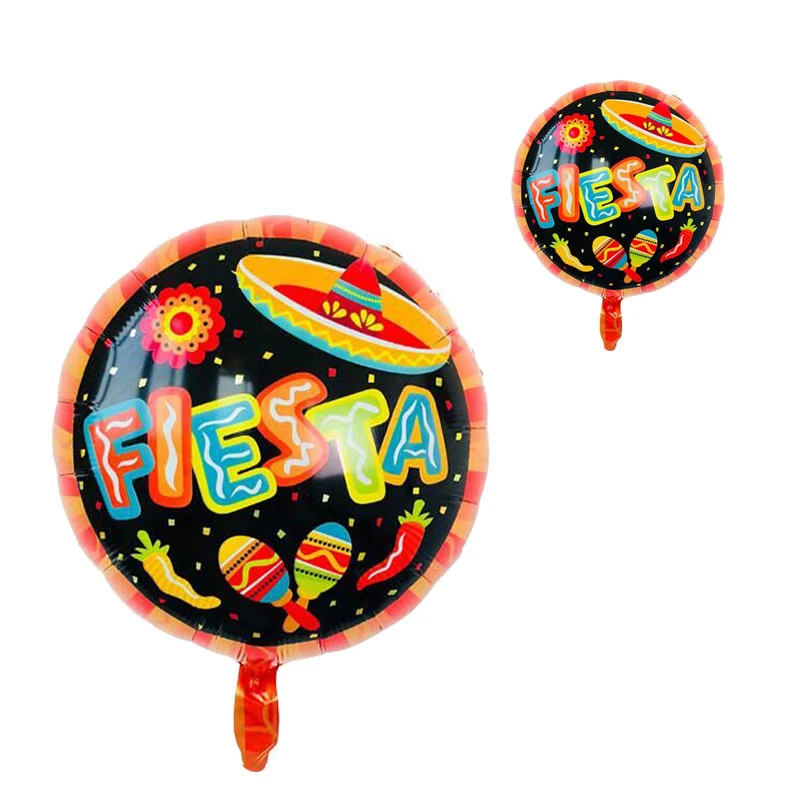 Фиеста вечерние украшения Globos Мексика авокадо фольга Воздушные шары для детской