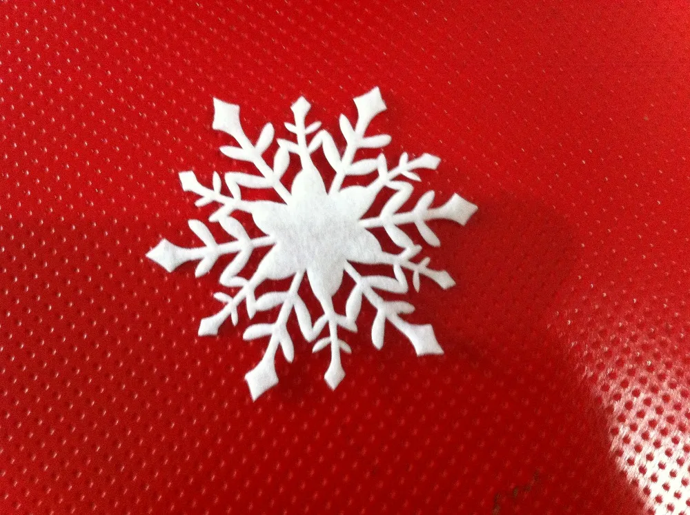 50PCS Christmas Ornament Snowflake 7CM Xmas Birthday Party Wedding Decoration Handmade Home Decor Colorful Glitter Accessory | Дом и сад