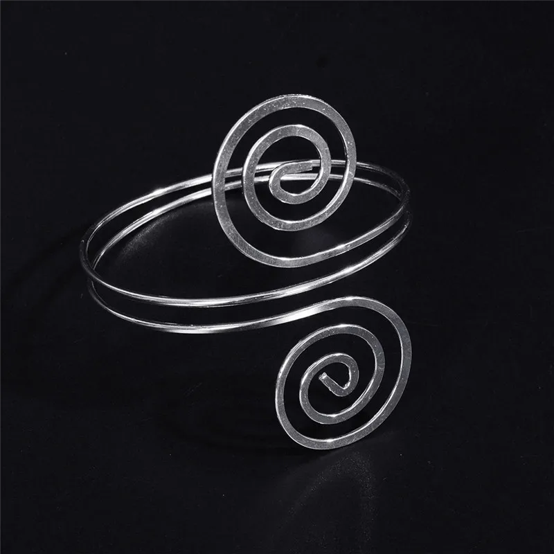 Туфли лодочки с филигранными вихревой Gypsy Бохо браслет предплечье Браслет