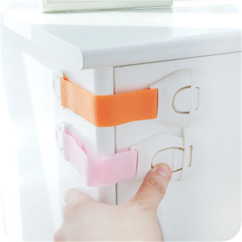 Детские 5 шт./лот замок для ящика двери детская защита холодильника туалет окно