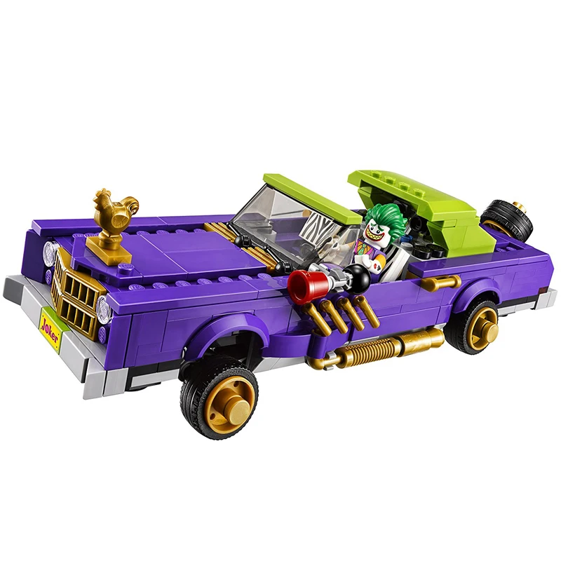 2017 Бэтмен фильм Джокер пресловутый лоурайдер Харли Куинн строительные блоки