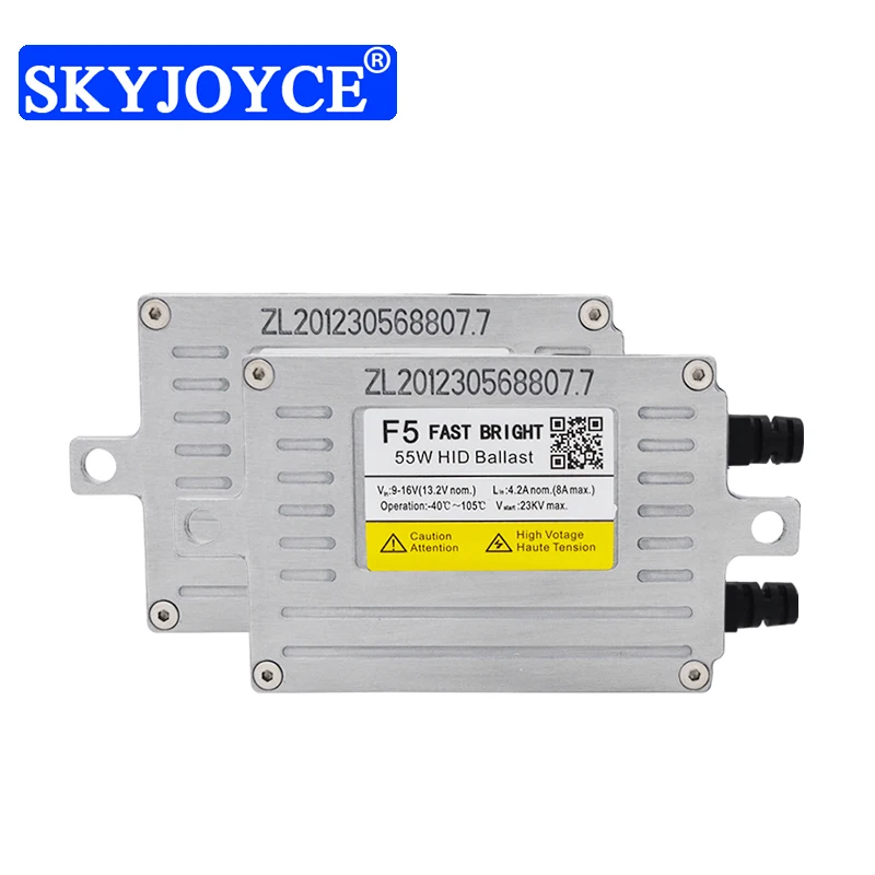SKYJOYCE переменный ток 12 В 55 Вт оригинальный DLT F5 Быстрый Яркий HID балласт для H1 H11 H7 HB3