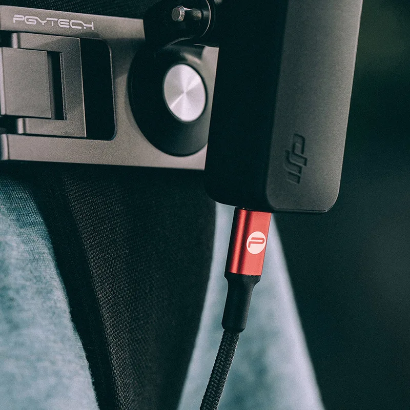 PGYTECH OSMO Спортивная камера 65 см Type-C к C/Lighting IOS кабель для передачи данных DJI
