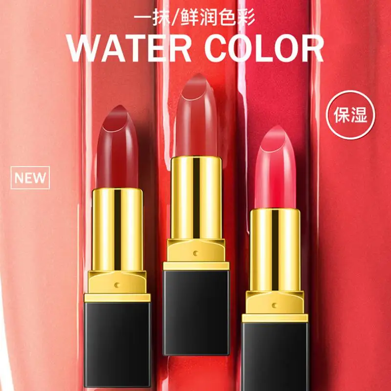 10 Colors Lipstick Make up Moisturizing Lip Stick Cosmetics Long Lasting No Bleaching Color Interpretation |