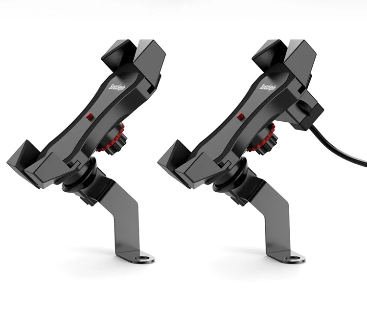 Универсальный держатель для телефона мотоцикла с usb-подставкой для мобильного телефона для Moto Поддержка Держатель USB зарядного устройства