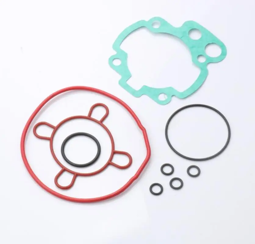 Gasket 90cc 49 мм Головка блока цилиндров двигателя и E6TC Свеча зажигания и комплект прокладки головки блока цилиндров для мотоциклистов Furia 50 RX50 RYZ 50 AM4 5 AM6 2T - Цвет: Gasket