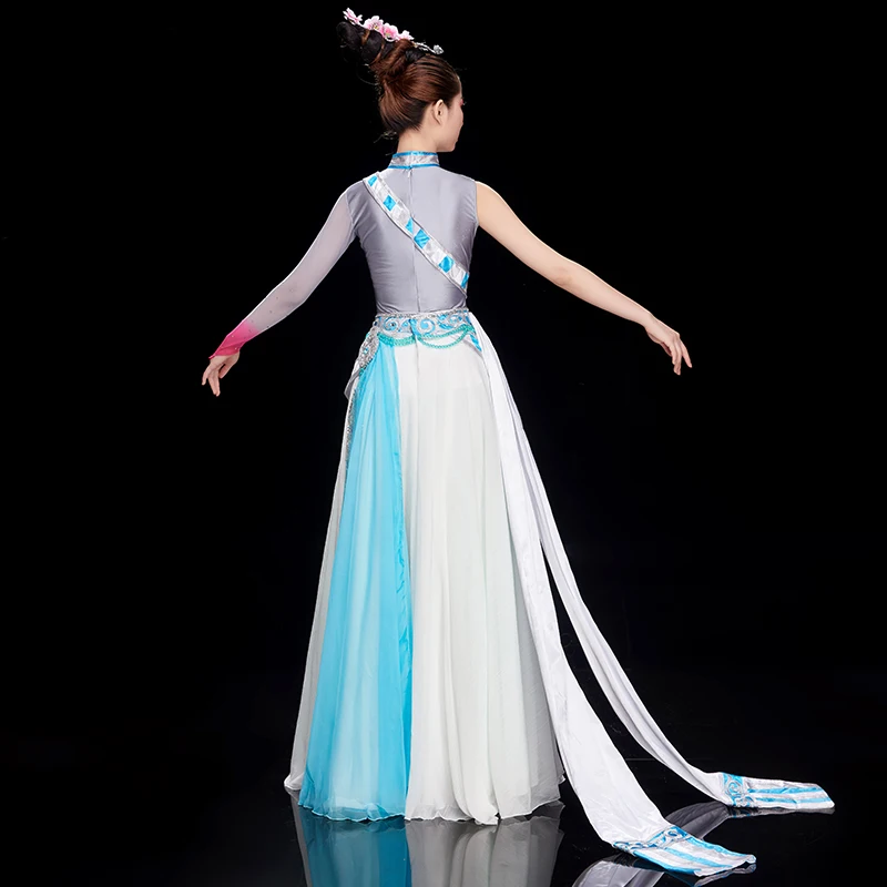 High Quality New Tibetan Bath Dance Costumes Female Adult Ethnic Style Suit Swing Dress Clothing Clothes | Тематическая одежда и