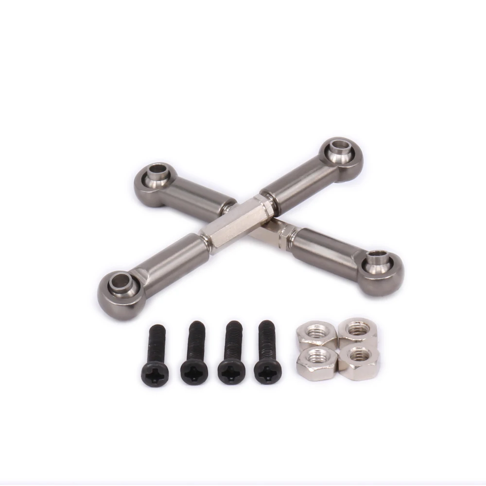 2 шт. прут из сплава сервозвено звено для радиоуправляемой модели автомобиля 1 12