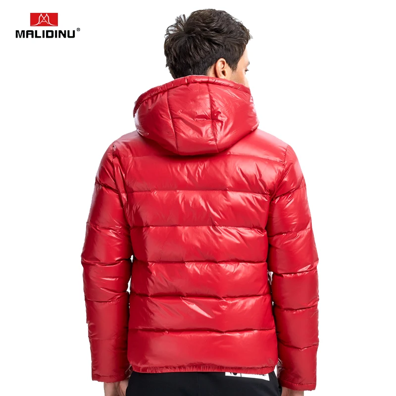 MALIDINU 2022 Men Down Jacket 70%White Duck Down Winter Down Coat Thick Warm Down Coat Brand Winter Jackets Mens Puffer Jacket