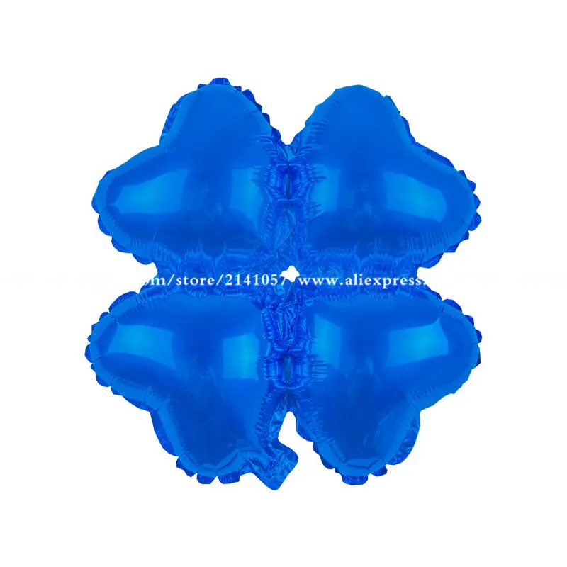 Воздушный шар из алюминиевой фольги 4 лепестка 18 дюймов 50 шт./лот конструктор в