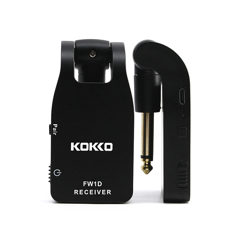 KOKKO FW1D 2 4 Ghz гитарная Беспроводная система подключения 280 градусов Roating Head 24Bit/48KHZ