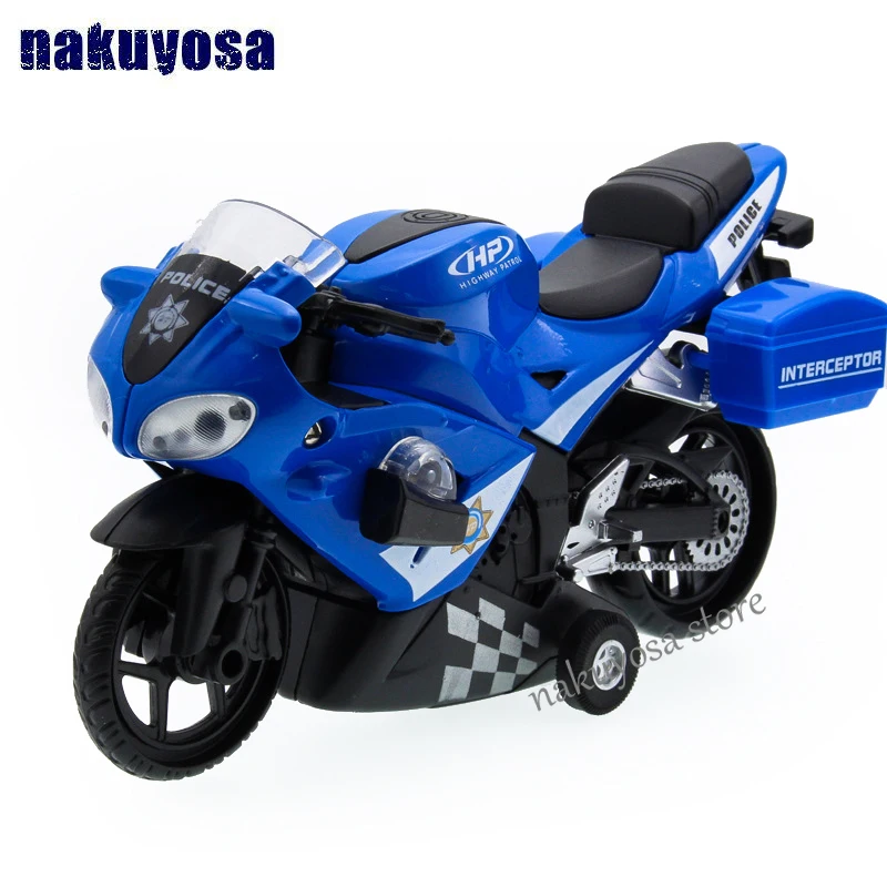 Коллекционная 1:16 красная Honda перехватчик VFR800 модель мотоцикла литые мото детские