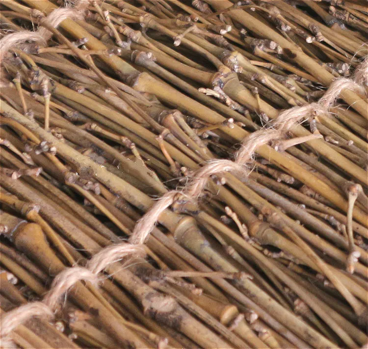 Бамбуковые салфетки прямоугольные тканые чашки коврики бамбуковая ветка чайная