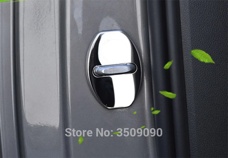 Для Skoda Kodiaq/Octavia/Yeti/Rapid/Superb/Fabia/Karoq- крышки дверных замков, крышки для автомобиля, стиль, 4 шт