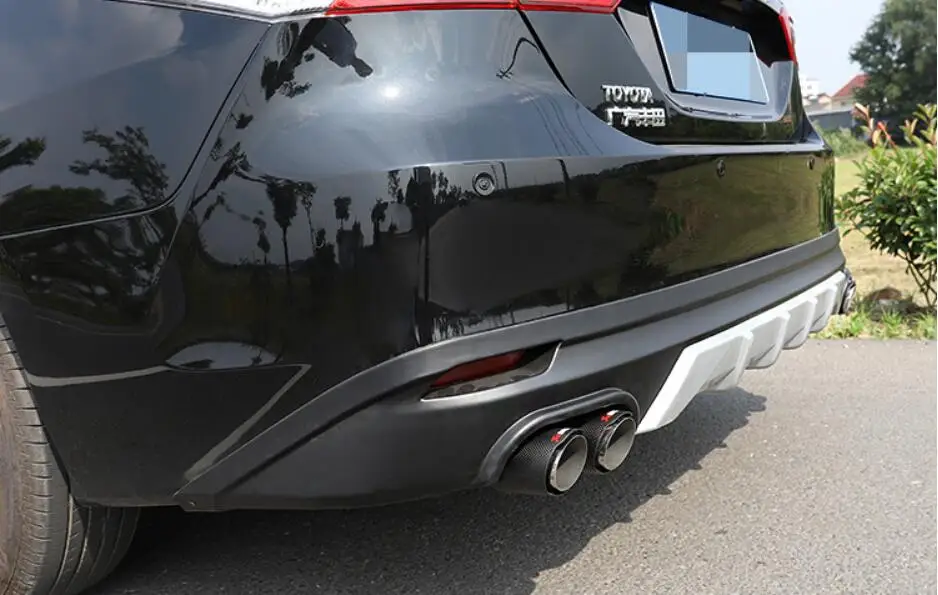 JINGHANG ABS задний бампер для губ автомобильный диффузор подходит Toyota camry 2018 2019 |
