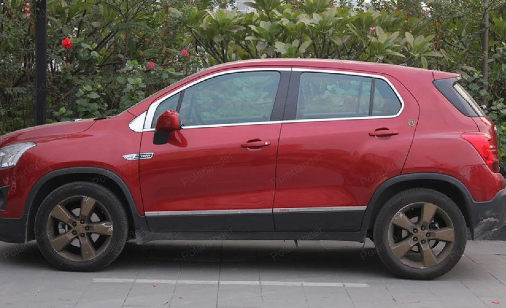 Оконная отделка из нержавеющей стали декоративные полоски для C-hevrolet T-rax