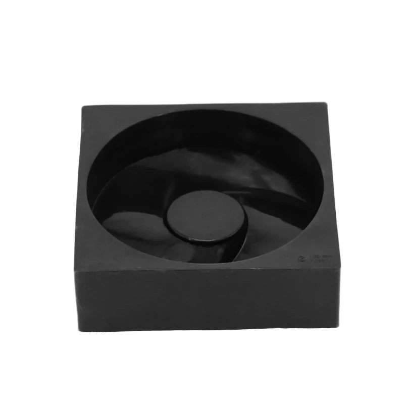 FILBAKE 1 шт. черный круглый волновой формы силиконовые кастрюля для Мусса 3D торта