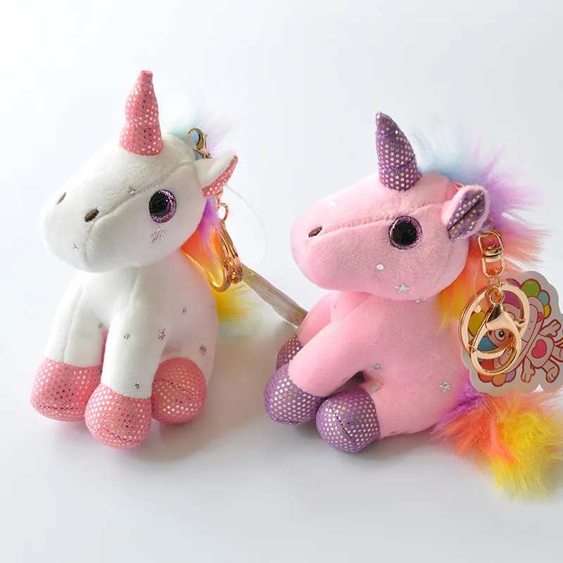 Новинка 2019 плюшевая игрушка в виде единорога подвеска сумка аксессуары