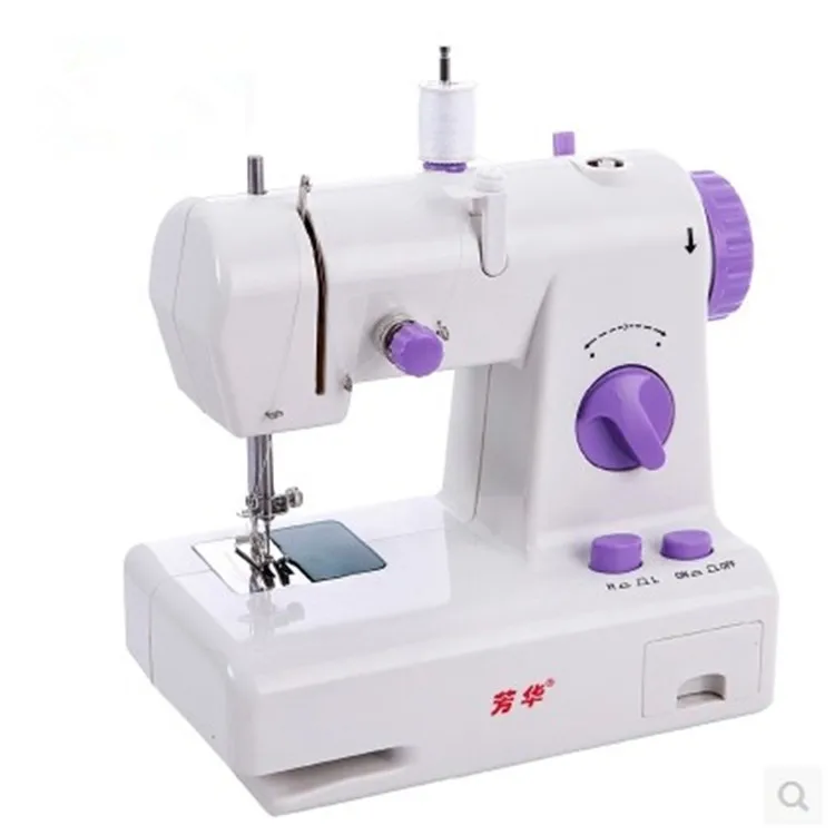 Бесплатная доставка настольная электрическая мини бытовая швейная машина FHSM-208 |