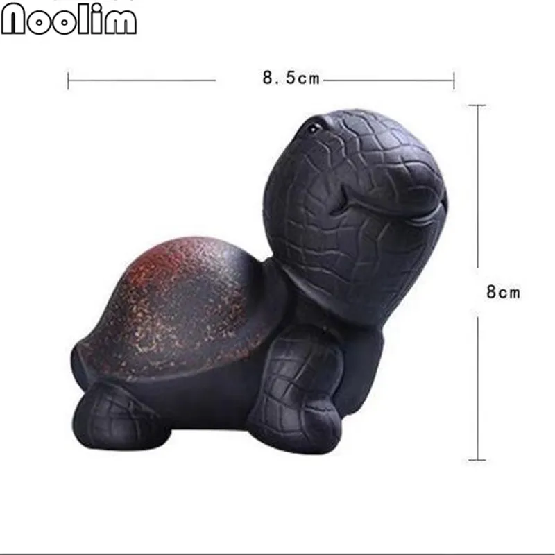 Керамический чай ручной работы богатство черепаха домашний питомец пурпурная