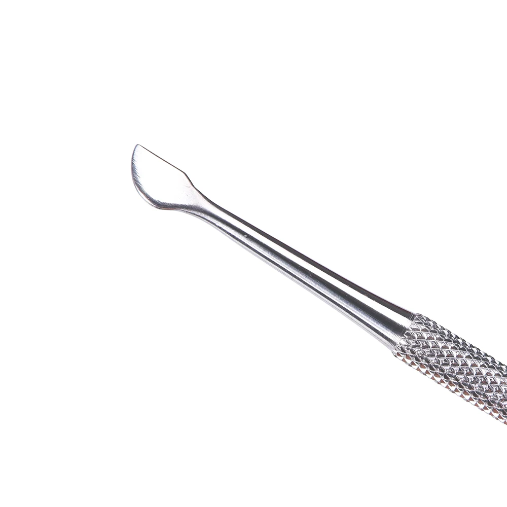 1pcs Nail Cuticle Remover Stainless Steel Pusher Double End Dead Skin Machine Manicure Pedicure Art Tools TRFB08-32 | Красота и