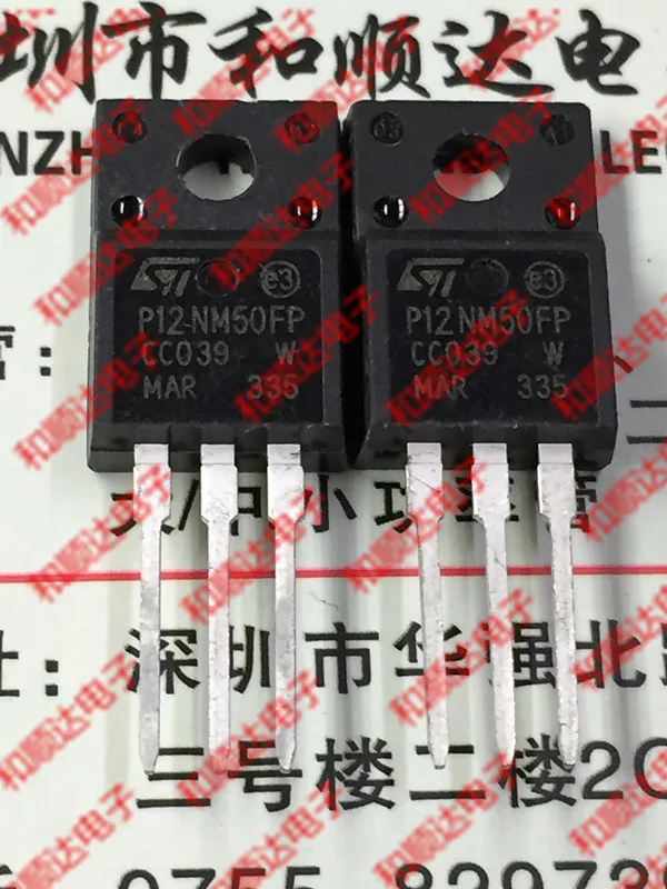 

5 предметов в партии, STP12NM50FP TO-220F 500V12A, TO220F