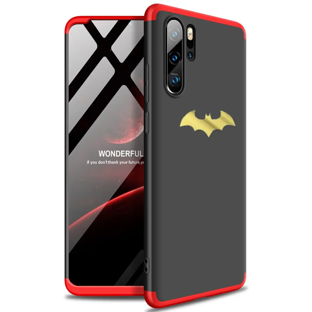 Бэтмен Psmart Z 3 в 1 360 полная защита ультра тонкий чехол для телефона huawei mate 20 P30 P20 Y9