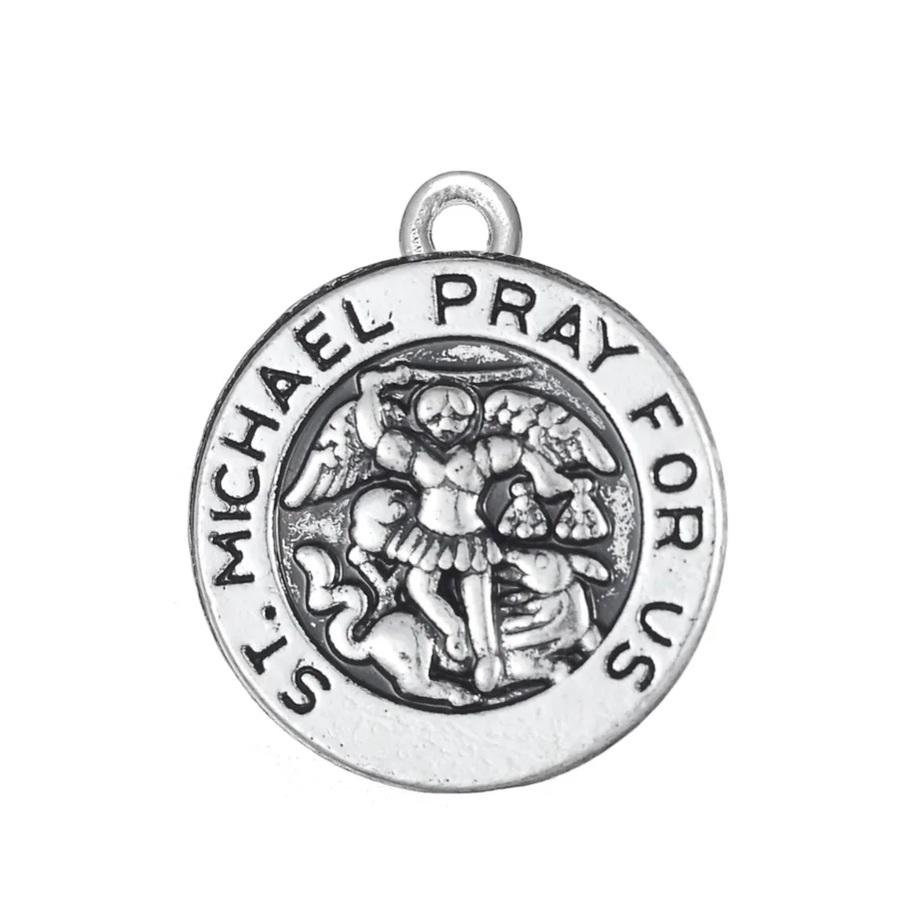 20 шт. винтажное Ювелирное Украшение в форме Святого Майкла шт.|saint michael|st michaelsaint