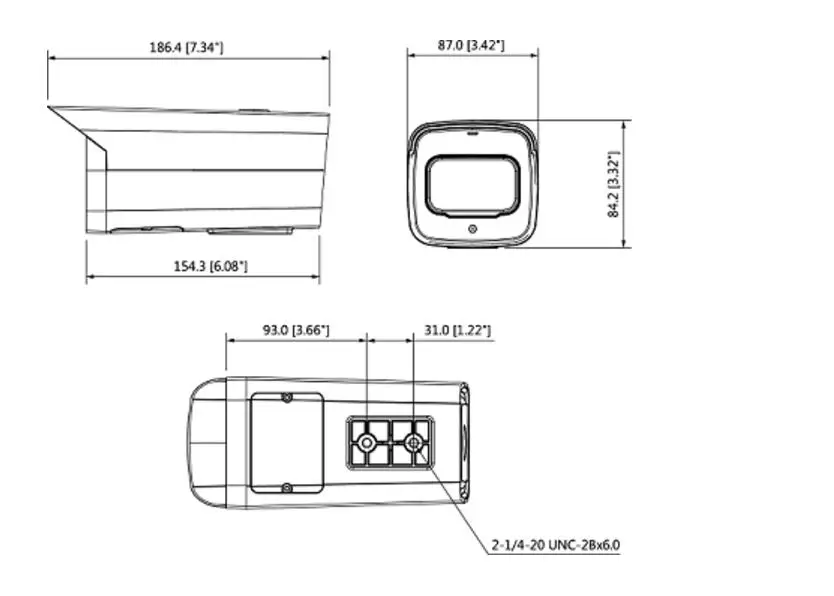 Dahua POE 4MP H.265 IP камера IPC-HFW4433F-ZSA micro SD Max128GB варифокальный объектив 2,7 мм~ 13,5 мм встроенный микрофон IR80m cctv камера