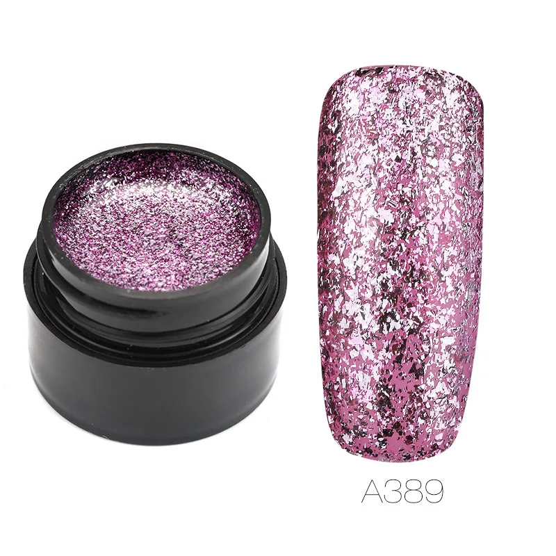 RFA389 ROSALIND UV Nail Gel Polish Neon Rainbow Hybrid Varnish Platinum 5ML Gel Paint Set For Manicure Semi permanent Base top Gel Lak - Цвет: RFA389