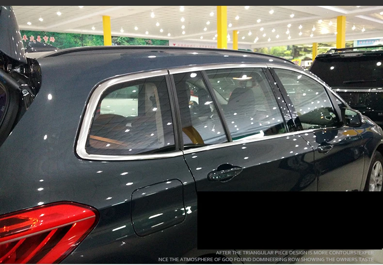 Отделка крышки подоконника из нержавеющей стали для bmw 216i 218i 220i 225i 225xe 216d 218d 220d 2015