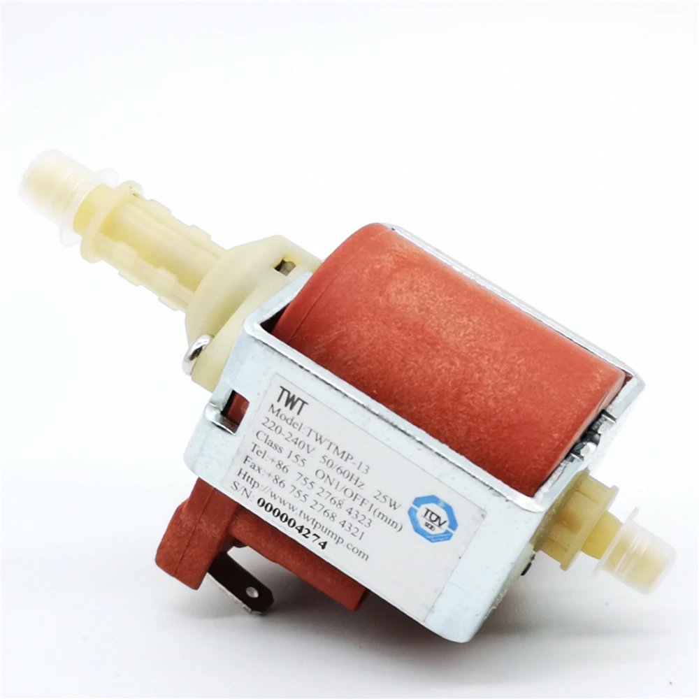 AC 220V 25W самовсасывающий насос электромагнитный Кофеварка паровой утюг