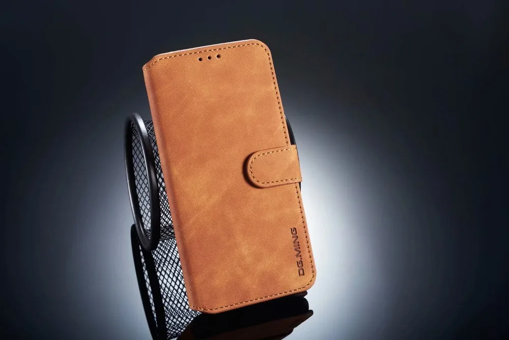 Кожаный чехол-книжка в стиле ретро для Xiaomi mi Pocophone F1 9T Pro Red mi 7A K20 Note 10 8T 8 7 CC9, бумажник с 3 отделениями для карт, чехол Poco Funda