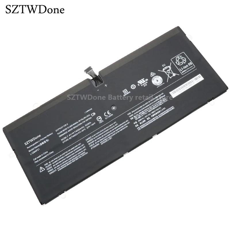 

SZTWDone L12M4P21 Аккумулятор для ноутбука Lenovo Yoga 2 Pro 13 дюймов 121500156 1CP5/57/128-2 7,4 V 7400mA