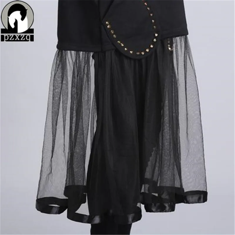 

Harajuku Hip-hop Summer New T Shirt Women Eagle Letter Print Sequins Bead Mesh Short Sleeve Long Section T Shirt Camisas Mujer