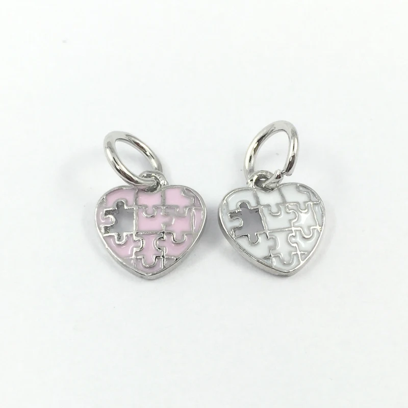 Подвеска в форме сердца с серебряным покрытием подвесной светильник розовой