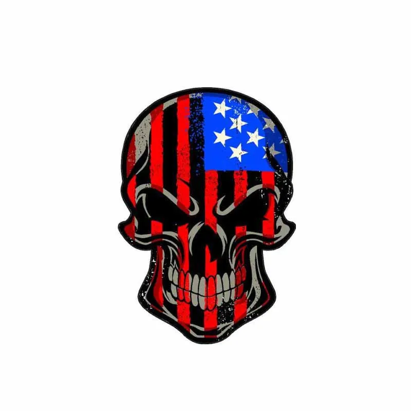 YJZT 8 6 см * 12 4 американский флаг Merica Murica стильная наклейка из ПВХ 6-0087 | Автомобили и