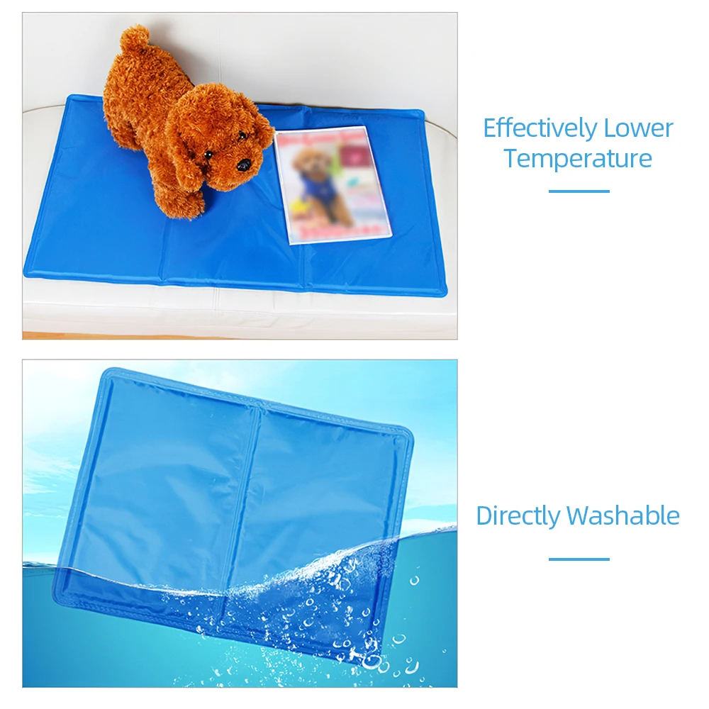 Складной охлаждающий гелевый коврик с активированным давлением для домашних