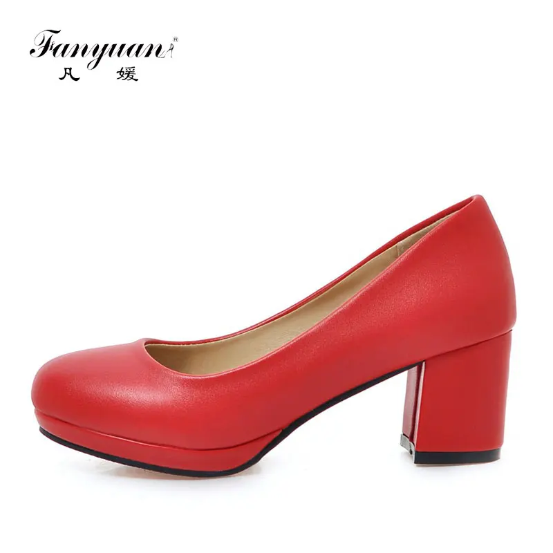 Fanyuan/2017 размера плюс Большие размеры 32 43 лакированные Свадебные вечерние женские