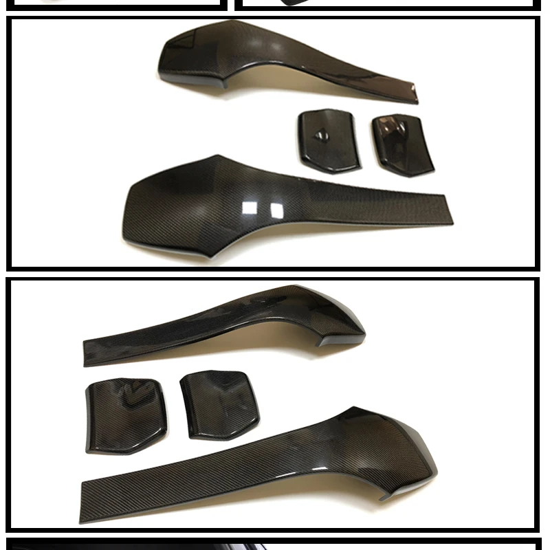 F82 внутренняя задняя крышка сиденья настоящий углерод волокно глянец Черный