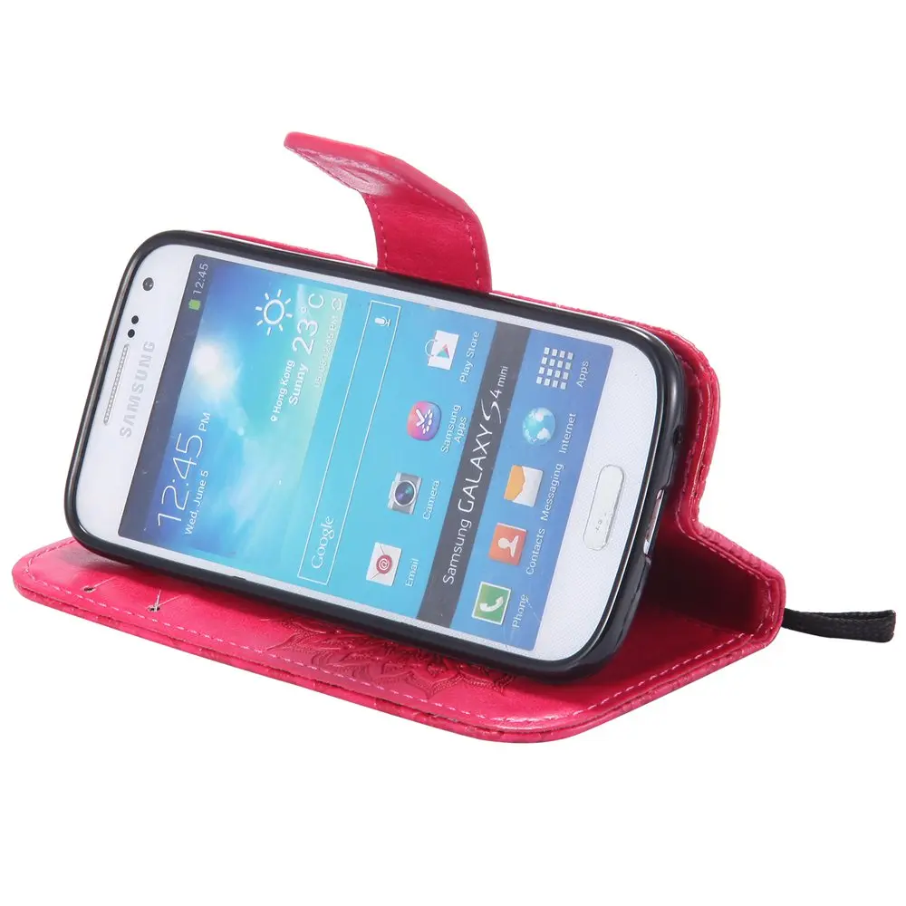 Чехол для Samsung Galaxy S4 Mini S4mini Duos i9192 i9195 кошелек флип чехол телефона из искусственной
