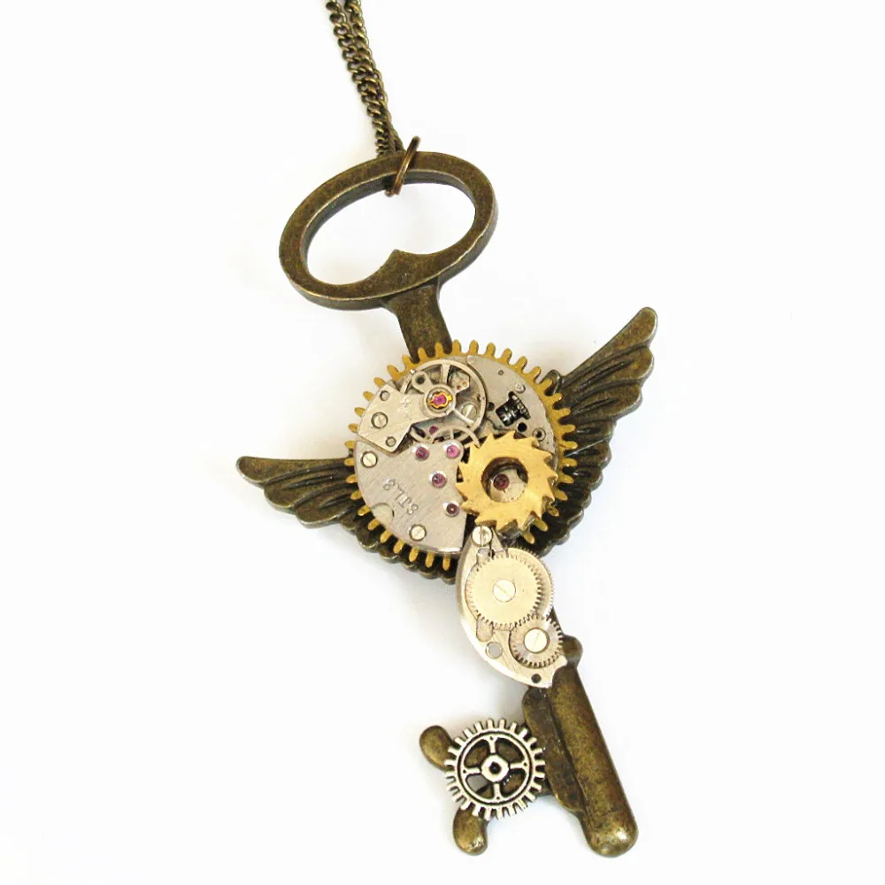 Металлическая брошь для часов в стиле стимпанк готика панк рок|jewelry pendant|jewelry