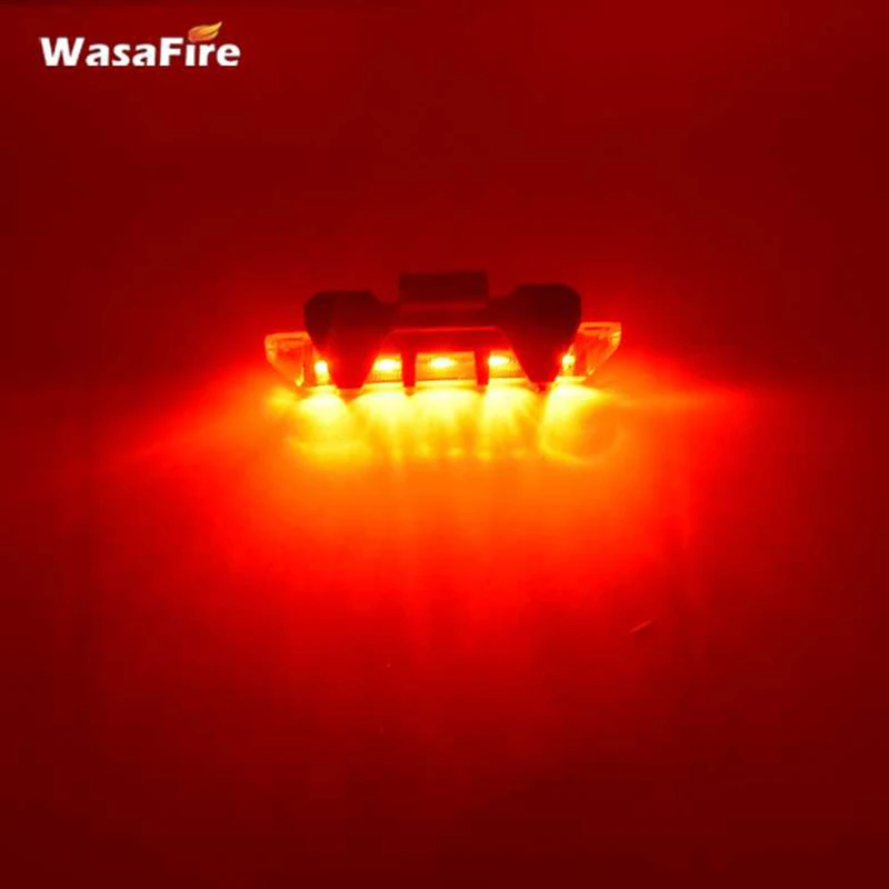 red light WasaFire велосипедный задний светильник Fietsverlichting красный синий велосипедный задний светильник Luz Bicicleta Farol велосипедный СВЕТОДИОДНЫЙ Фонарь велосипедный светильник - Цвет: red light