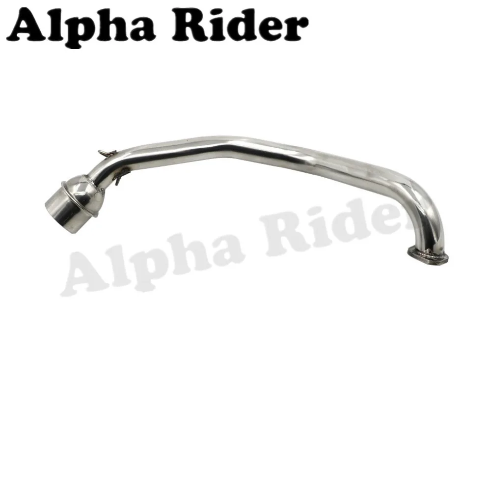 Глушитель выхлопной системы GP из нержавеющей стали изгиб трубы для GY6 125 куб. См