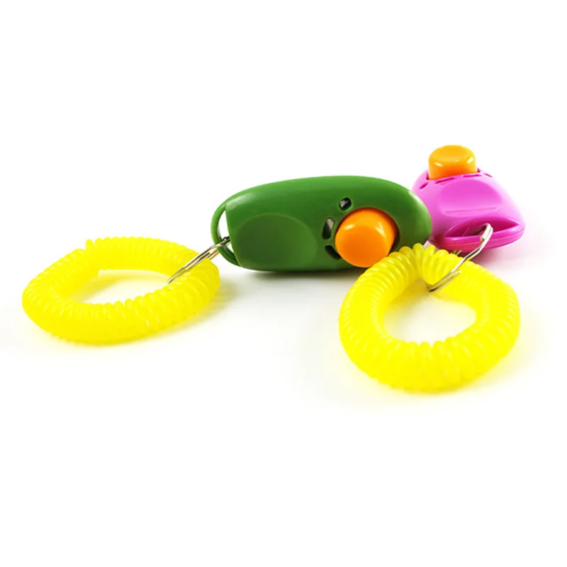 Универсальный тренировочный тренажер для кошек собак щенков кликер кнопка