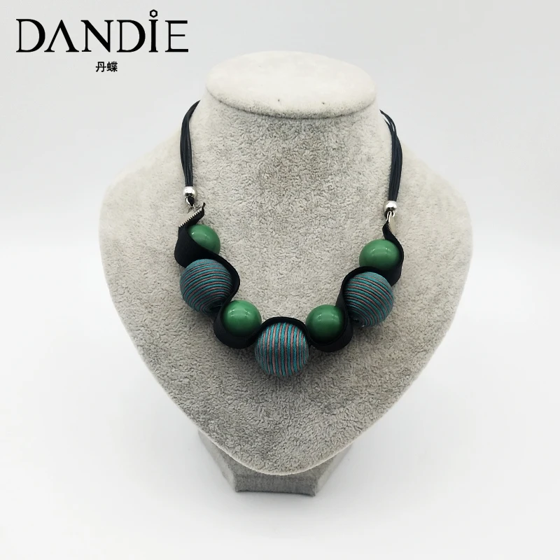 

Dandie Acrylic beads, cotton beads necklace, fashion, simple female accessories